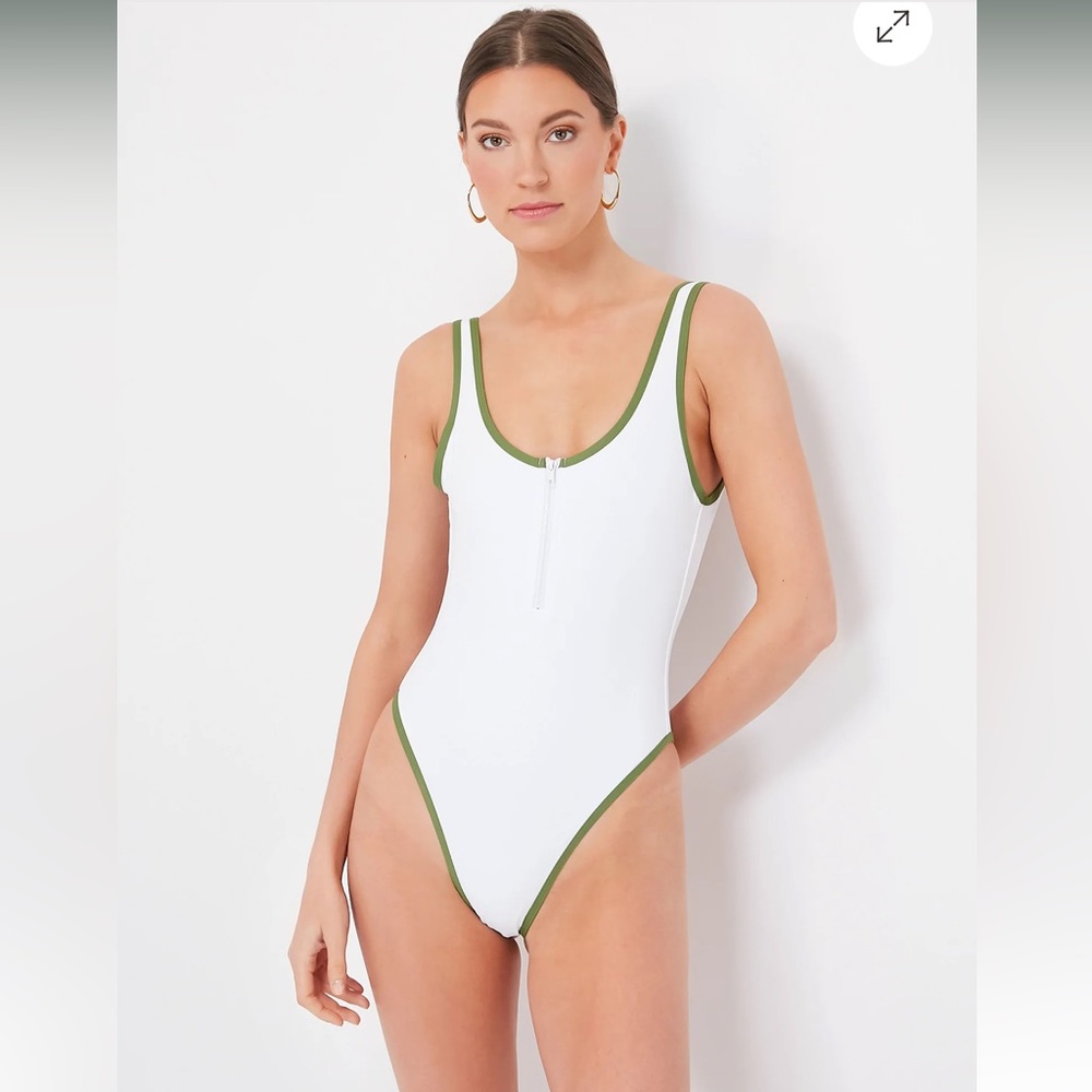 WeWoreWhat Zip Front One Piece